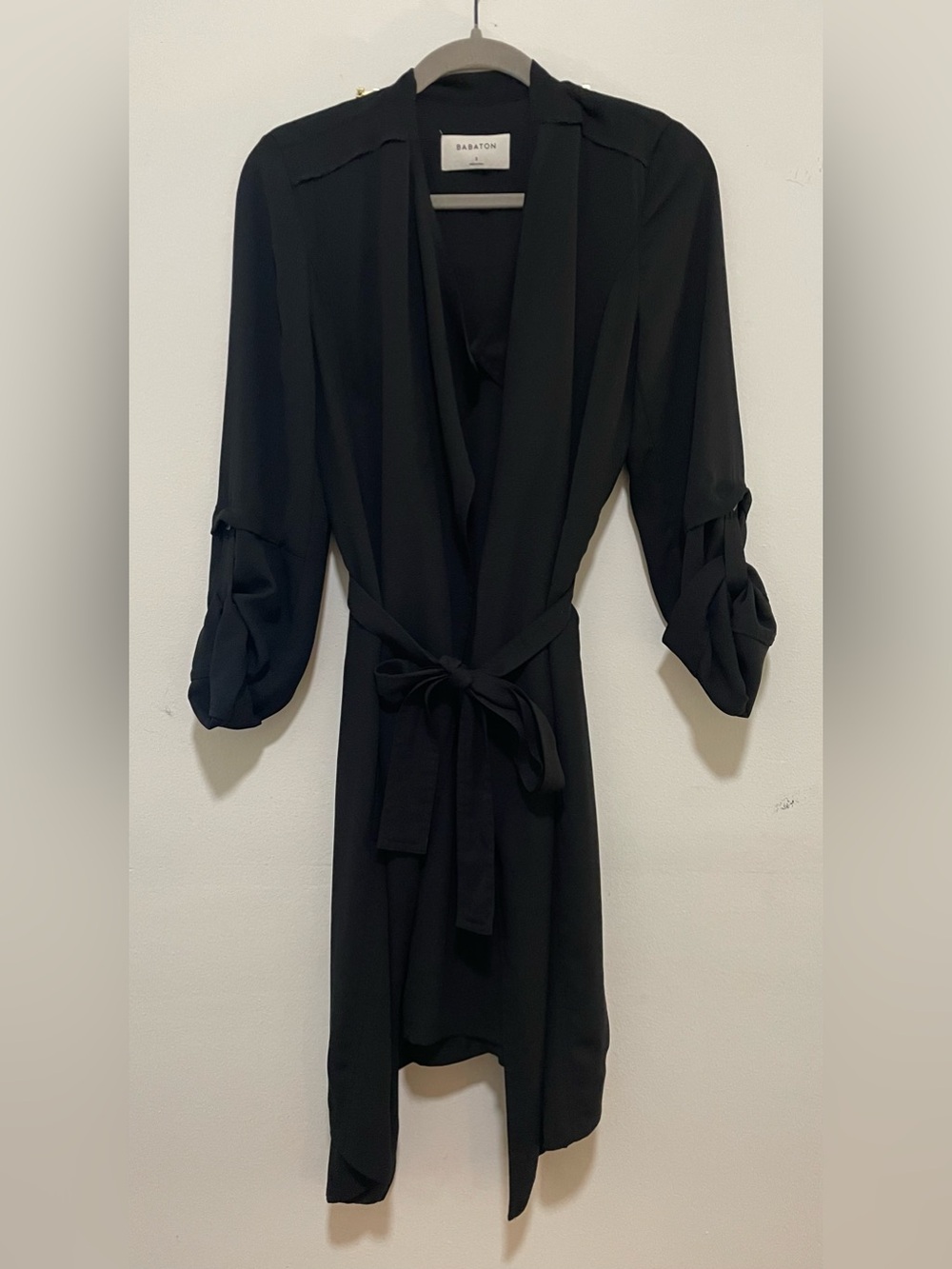 Aritzia Babaton Black Quincey Jacket Size Small - Picture 3 of 4